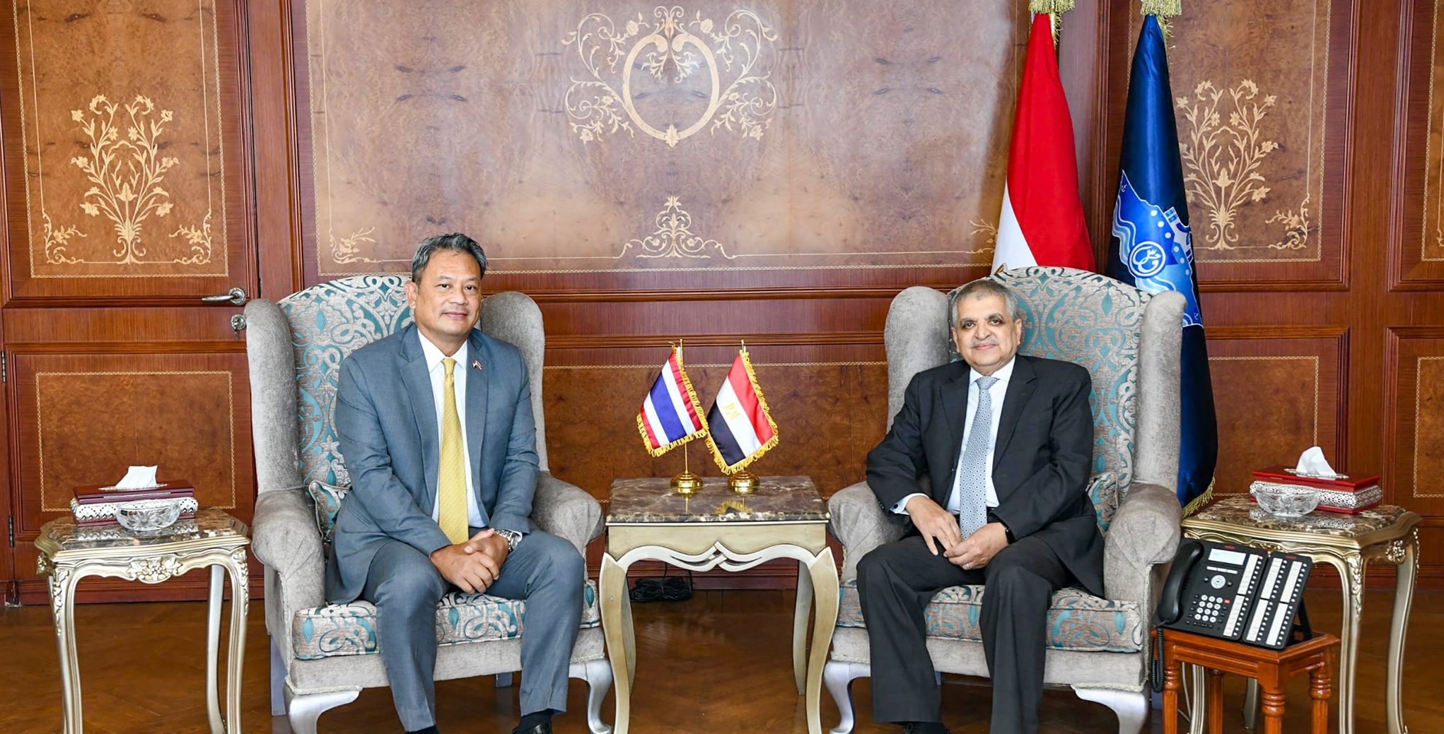 Egypt's SCA explores maritime, logistics cooperation with Thailand